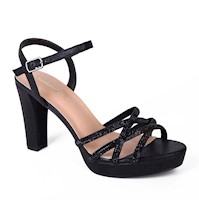 SANDALIA MUJER STHEF FIESTA NEGRO 7992